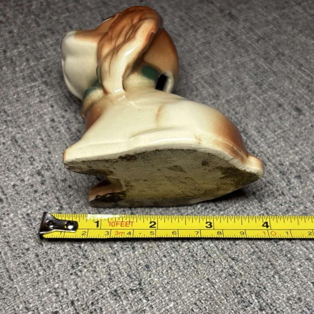 VTG MCM Shawnee Pottery Sad Puppy Dog Planter Ceramic kitschy Decor‎ 1950/60s